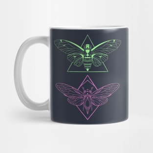 Geometric Bees Mug